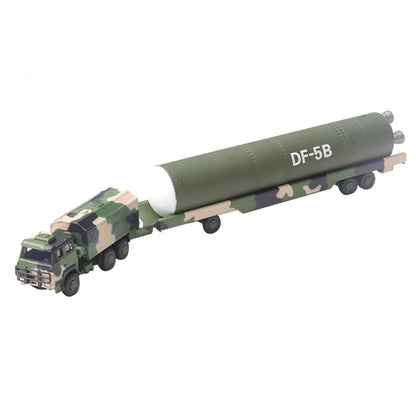 1:100 Dongfeng 5B Missile Vehicle Alloy Model Military Model Collection Gift K