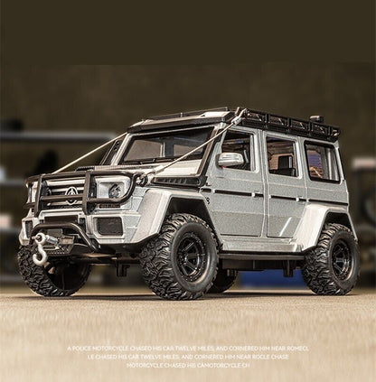 1:24 Mercedes Benz G 550 Diecast Model Car SUV Off-road Vehicles Collection Toys