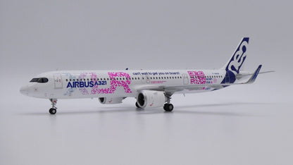 1:200 JC Wings XLR Title Livery AIRBUS A321Neo Airplane Diecast Aircraft Model