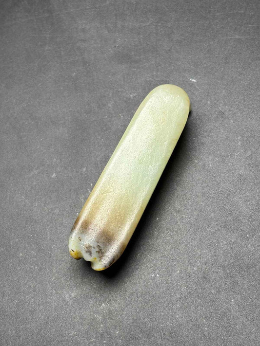 Certified Natural Hetian Jade Hand-carved Exquisite Cicada Statues 31344
