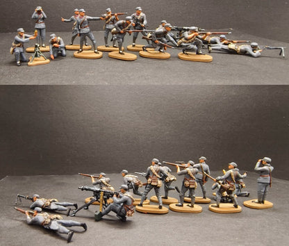 1:72 scene soilder Eighth Route Army War II China battlefield soilder