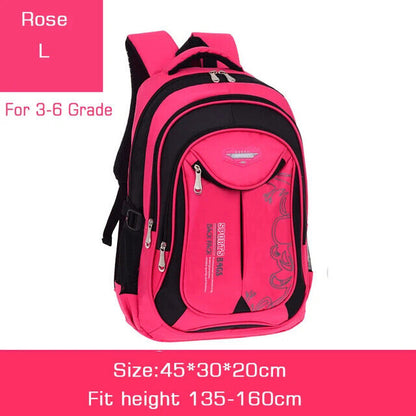 packpack School Bag Back Pack Boy Children Kid Child Schoolbag Men Bookbag