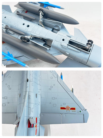 1:30 46CM China Air Force J-10C Fighter Plane Diecast Military Aircraft Model