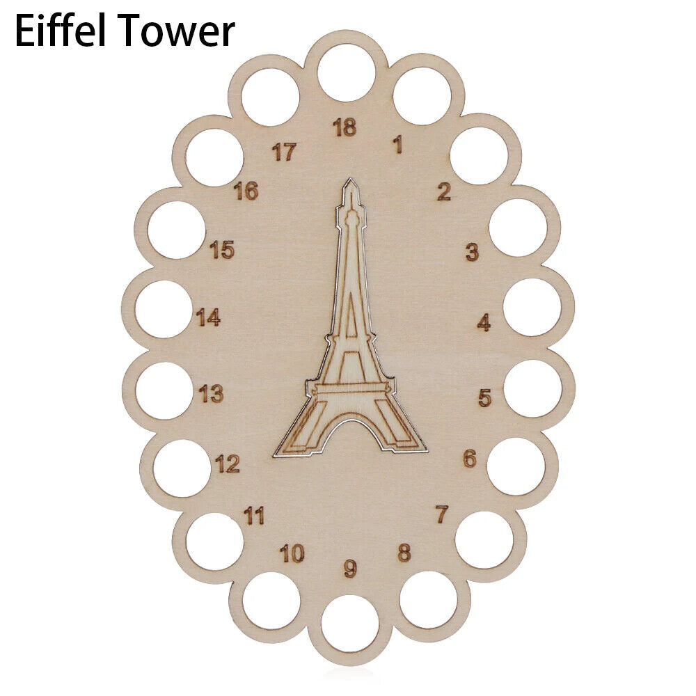 Embroidery Floss Organizers Wood Cross Stitch Needle Thread Storage Holder Tools