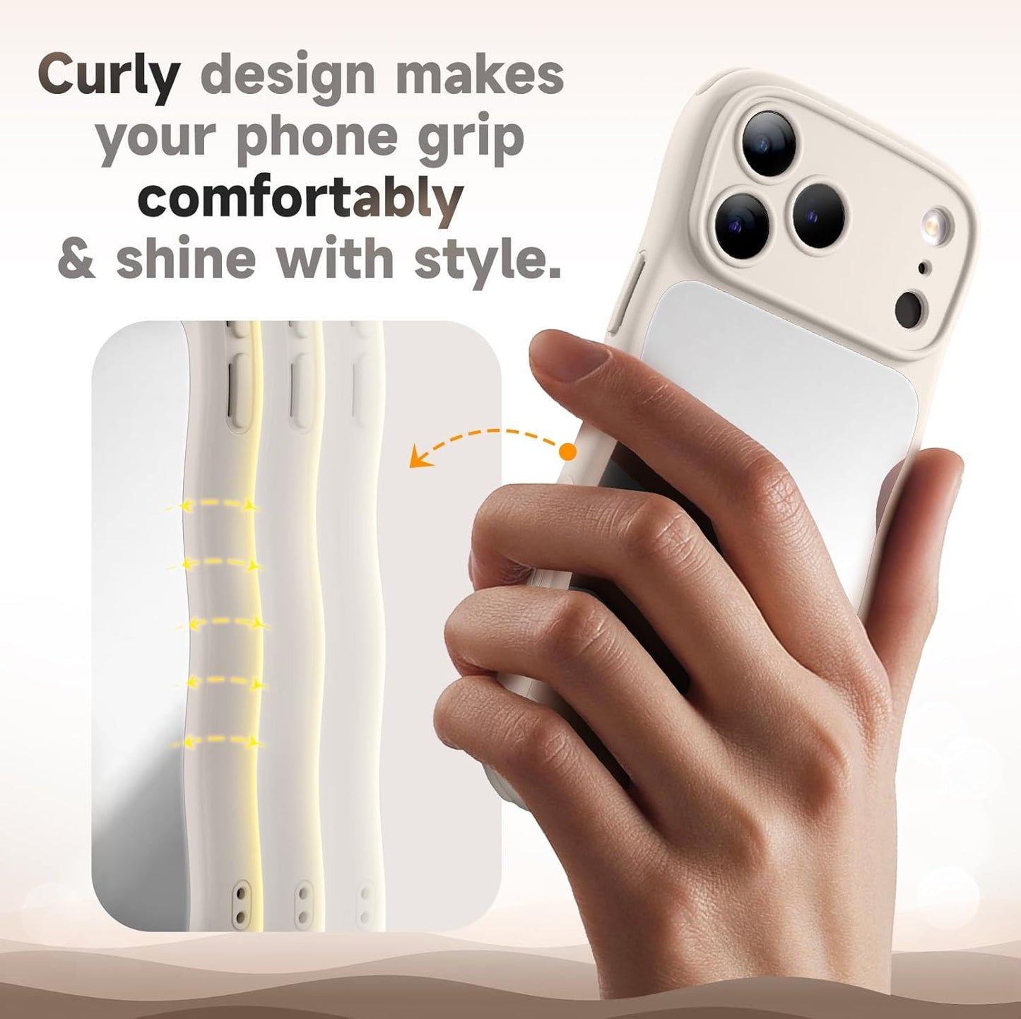 For Iphone 17 Pro Case for Women Girls,【Compatible with Magsafe】,【Camera Control