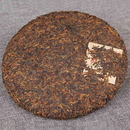 2003 Iceland Aged Tree Shu Puer Tea Old Tree Palace Golden Ripe Puer Tea 357g