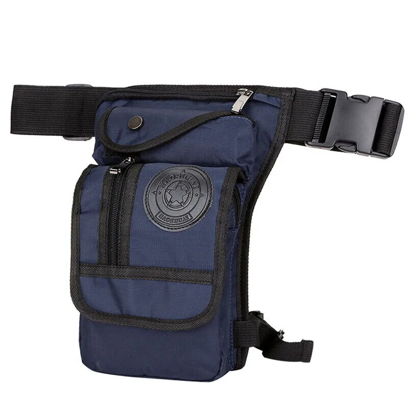 Men Drop Leg Bag Waist Cross Body Outdoor Sports Male Belt Hip Bags