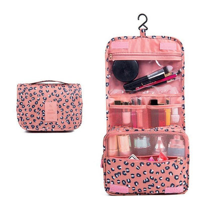 Traveling Cosmetic Bag Nylon Waterproof Makeup Purse Storage Pouch 24*9*18.5 CM