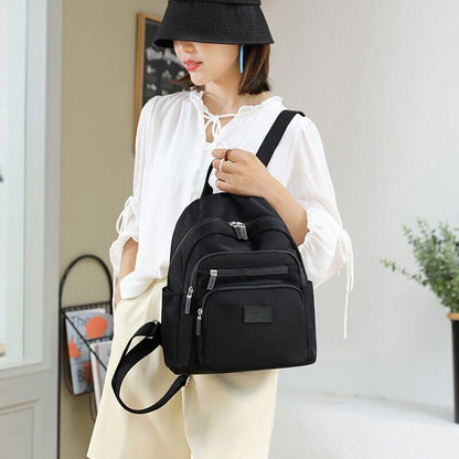 Women's Backpack Nylon Backpack Student School Bag Girls' Small Trave