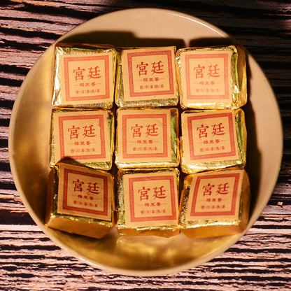 500g Yunnan Jindian Small Square Brick Black Tea Leaves Glutinous Fragrance Tea