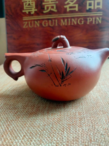 Chinese Yixing Zisha Clay Handmade Exquisite Teapo83320