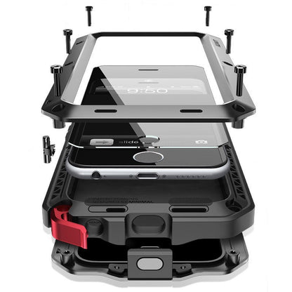 For iPhone 17/16/15/14/13/12 Pro Max/Samsung Waterproof Shockproof Aluminum Case