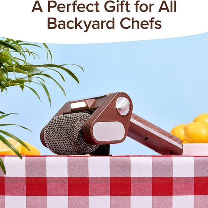 Electric Grill Cleaner Bristle Free, Spinning BBQ Grill Brush