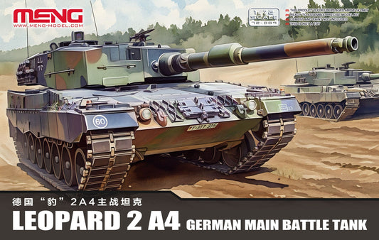 MENG 72-009 1/72 Leopard 2 A4 Howitzer German Main Battle Tank Assembly Model