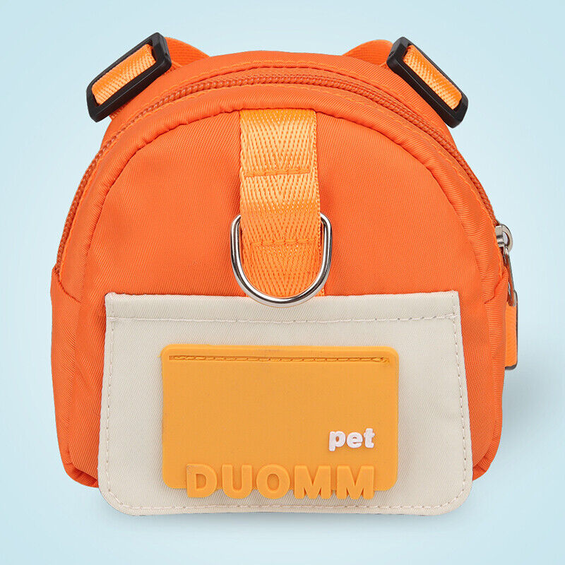 Pet Snack Self Backpack Dog Outdoor Travel Pouch Dog School Bag Waterproof Cute⌒