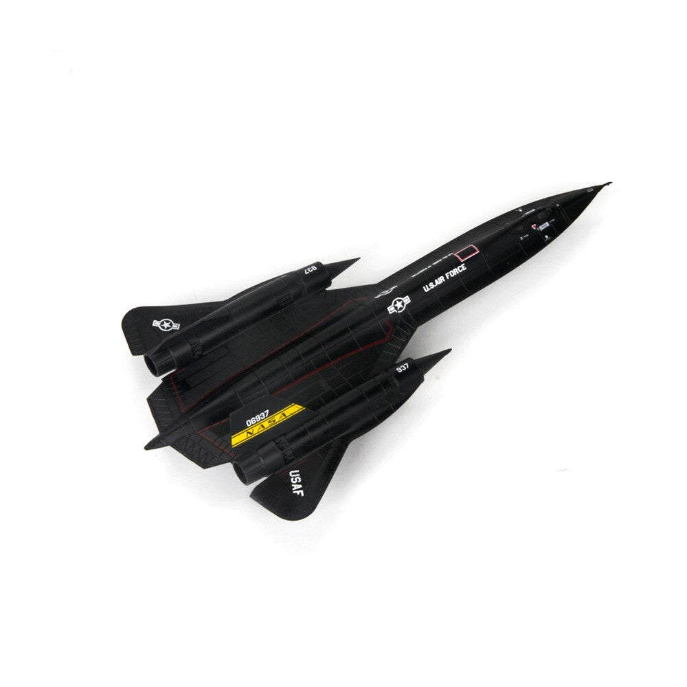 1:144 SR-71 Aircraft Alloy Fighter Airplane Model Simulation Ornaments Display