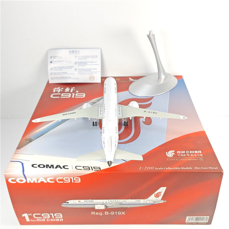 1:200 NG Model AIR CHINA C919 Passenger Airplane Diecast Aircraft Model