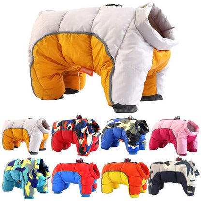 Warm Cotton Dog Winter Coat – Thick & Cozy