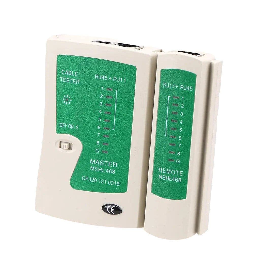 RJ45 Ethernet Cable Tester for Cat5 Cat6 8P 6P LAN Cable RJ11 Telephone Cable