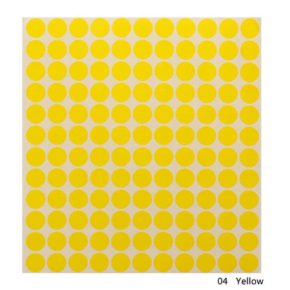 Paper Stickers 132Pcs Colorful Sheets Glass Essential Oil Bottle Caps Lid Labels