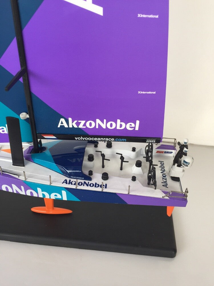 1:50 45CM MOTORART Akzo Nobel V065 Sailing Ship Open Championship Diecast Model