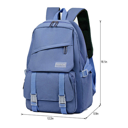18.5" Large Girl School Backpack Bookbag Waterproof Laptop Travel Bag Rucksack