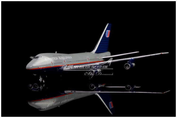 1:400 JC Wings UNITED BOEING 747SP Passenger Airplane Diecast Aircraft Model