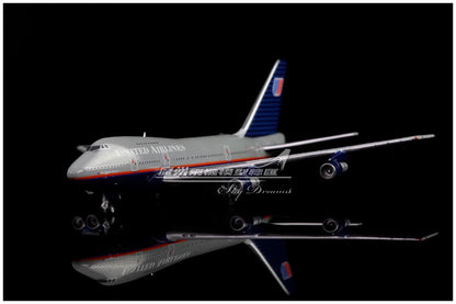 1:400 JC Wings UNITED BOEING 747SP Passenger Airplane Diecast Aircraft Model