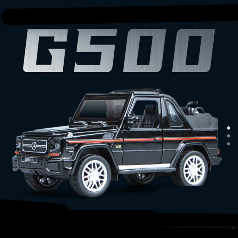 1:32 Mercedes Benz G500 Pickup Druckguss Modell Auto Spielzeug Fahrzeug LKW Kinder Geschenk-