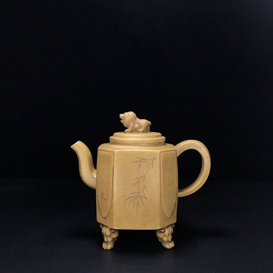 vintage chinese yixing purple clay teapot zisha ceremony teaware collection rare