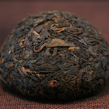 2017 Langhe Puer Yunnan Tuo Cha Pu-erh Tea Ripe Chinese Pu'er Tea 500g Puerh