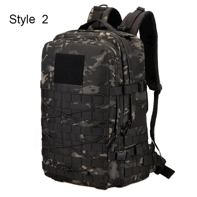 Hiking Backpack Men Camouflage Army Military Bag Mountaineering Climbing