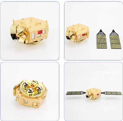 1:26 34CM Tianwen 1 Mars Probe Diecast Space probe Aircraft Model Collection