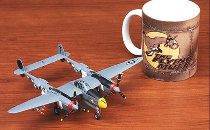 Witty P38 USAF 370TH VIVACIOUS VIRGIN II 1/72 diecast plane model aircraft