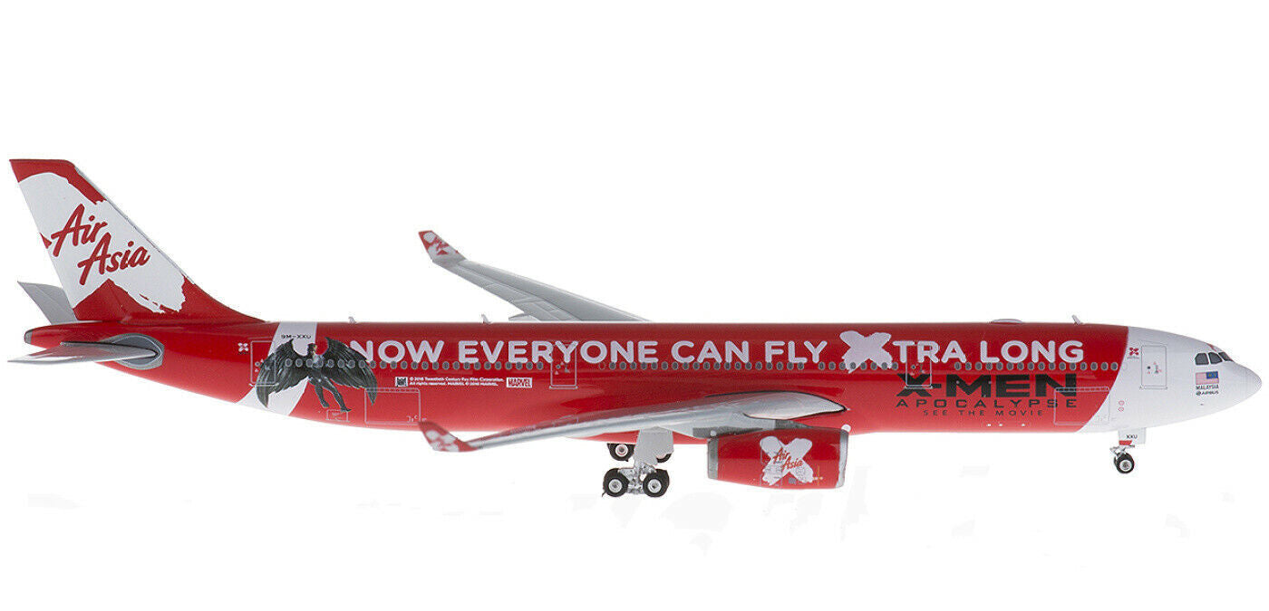 1:400 Phoenix Air Asia AIRBUS A330-300 Passenger Airplane Diecast Aircraft Model