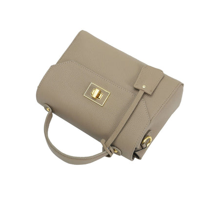 White Elegant Tote Bag Genuine Leather Handbag Cowhide Shoulder Crossbody Bags