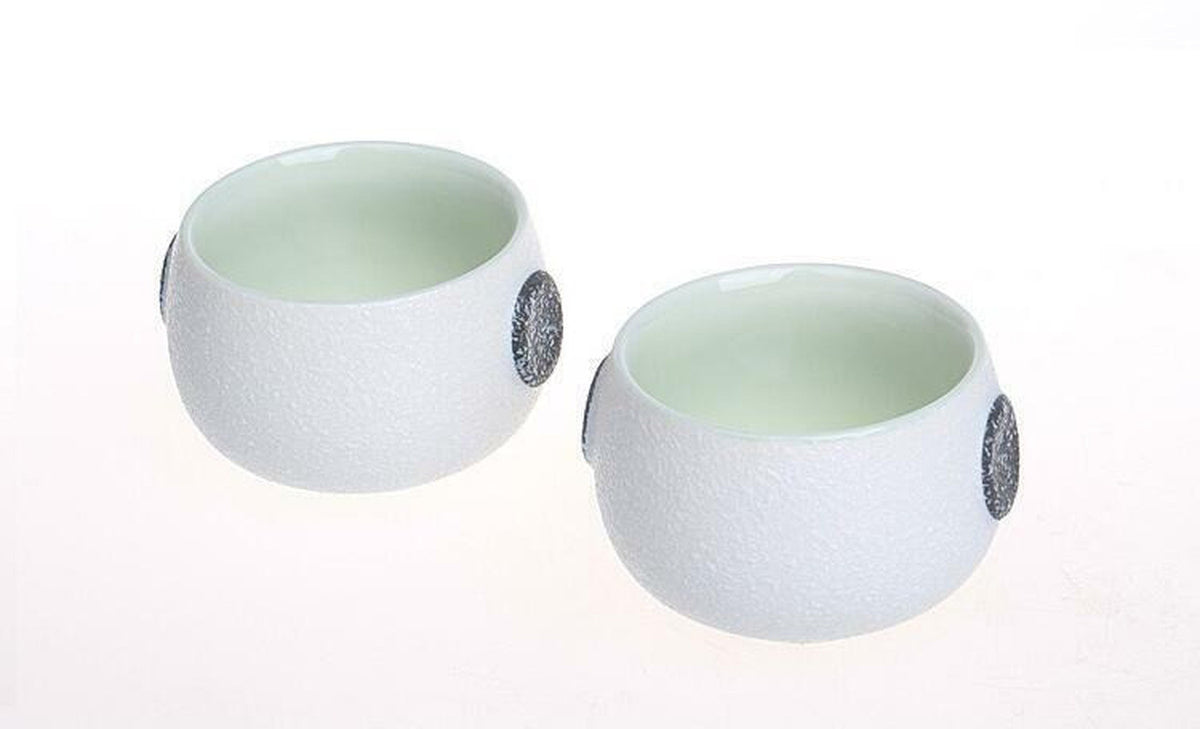 3Pcs/Set Chinese Ceramic Gongfu Tea Side Handle Teapot Travel Tea Set Teacups