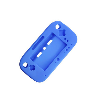 Blue Silicone Cover Protective Case Shell For Wii U Gamepad Wireless Controller;