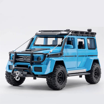 1:24 Mercedes Benz G 550 Diecast Model Car SUV Off-road Vehicles Collection Toys
