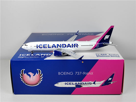 1:400 Phoenix ICELAND AIR BOEING B737MAX9 Airplane Diecast Aircraft Plane Model