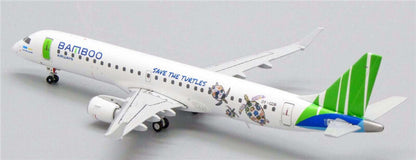 JC Wings Bamboo Airways Save the turtles Livery Emb-190LR OY-GDB 1:400 Model