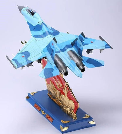 1:32 72CM China Sukhoi SU-30 Fighter Aircraft Diecast Military Airplane Model