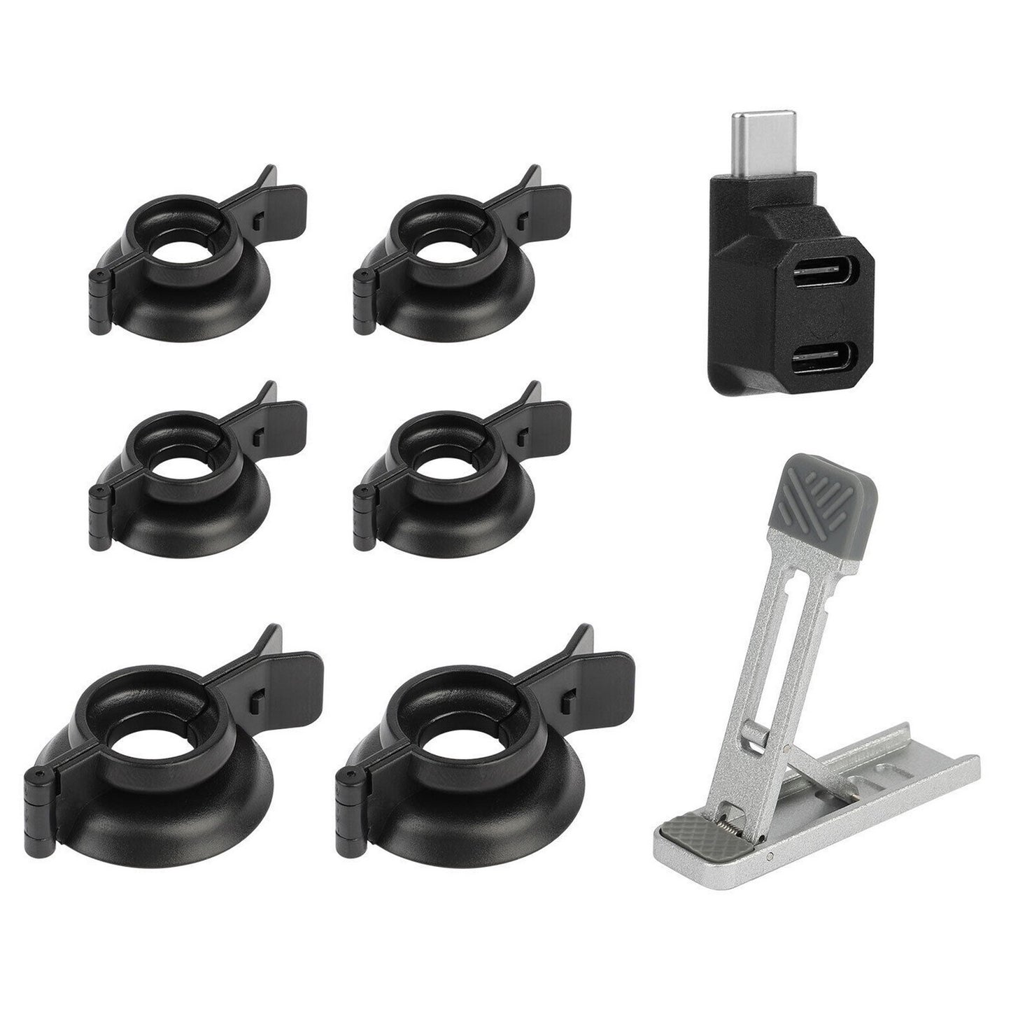 Thumbsticks Rocker Protection Kit+Back Support for Steam Deck/Switch/OLED/Lite