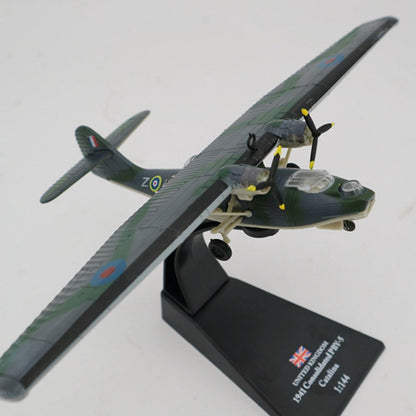 1/144 WW2 UK RAF Classic PBY 5 Catalina Aircraft Fighter Plane Military Model g