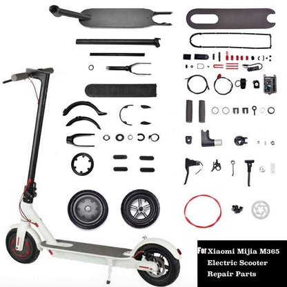 Electric Scooter Parts Fender Kickstand Light Dashboard Disc Brakes Repair Part