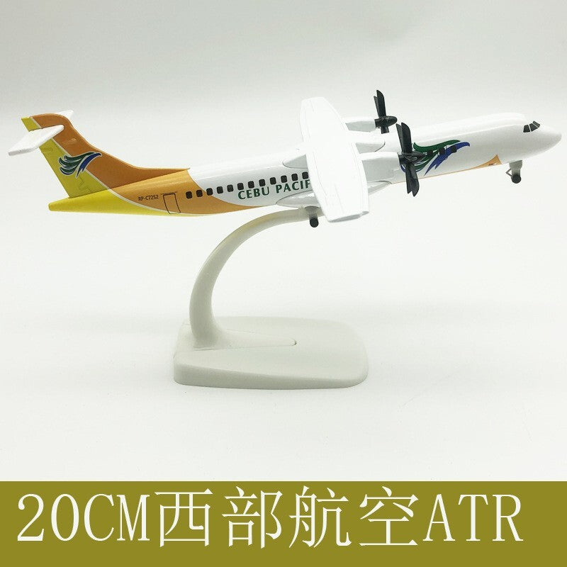 1/200 20cm Diecast Alloy Philippines Airlines Plane Display Model Airplanes Toy