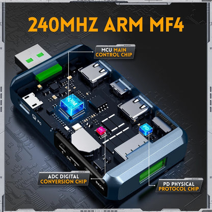 FNIRSI FNB48P USB Tester Voltmeter Ammeter Type C Fast Charge Detection Trigger