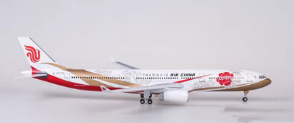 47CM 1:135 AIR CHINA AIRBUS A330 Passenger Airplane Landing Gears Resin Model