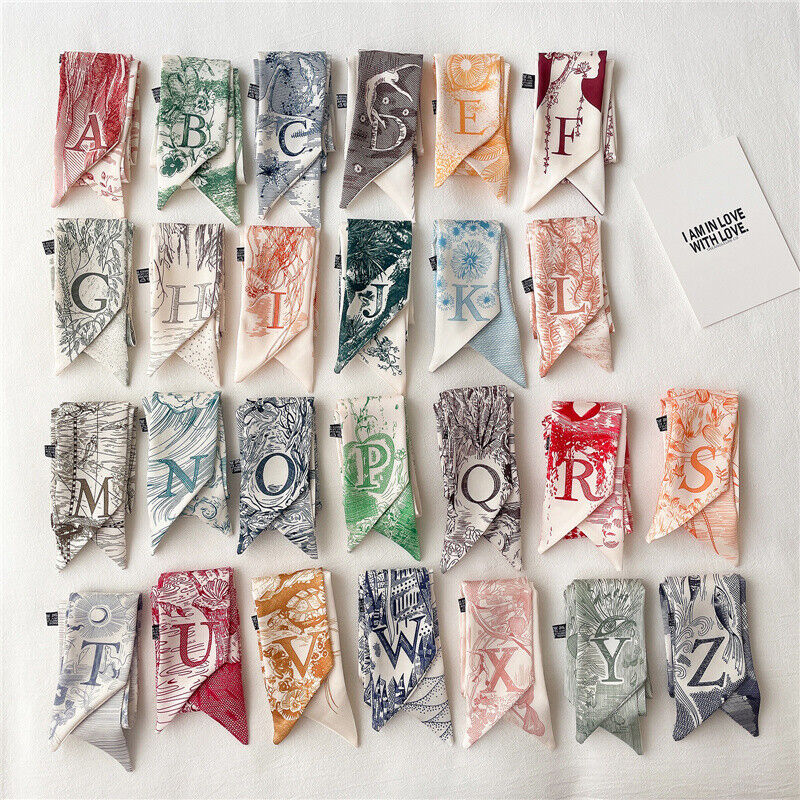 Handbag Handle Ribbon Scarf Band Hair Head Neck Neckerchief Retro Hair Ribbons