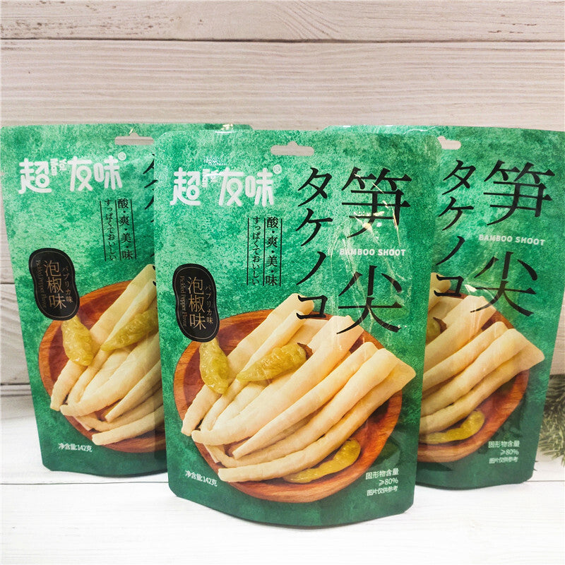 Cold and Crispy Pickled Bamboo Shoot Tip, 142g